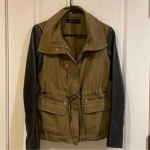 ZARA MIX MEDIA JACKET